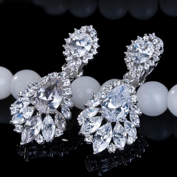 stud elegant chandelier shape + cubic zirconia long big crystal bridal earrings for wedding jewelry, Golden;silver
stud elegant chandelier shape + cubic zirconia long big crystal bridal earrings for wedding jewelry, Golden;silver