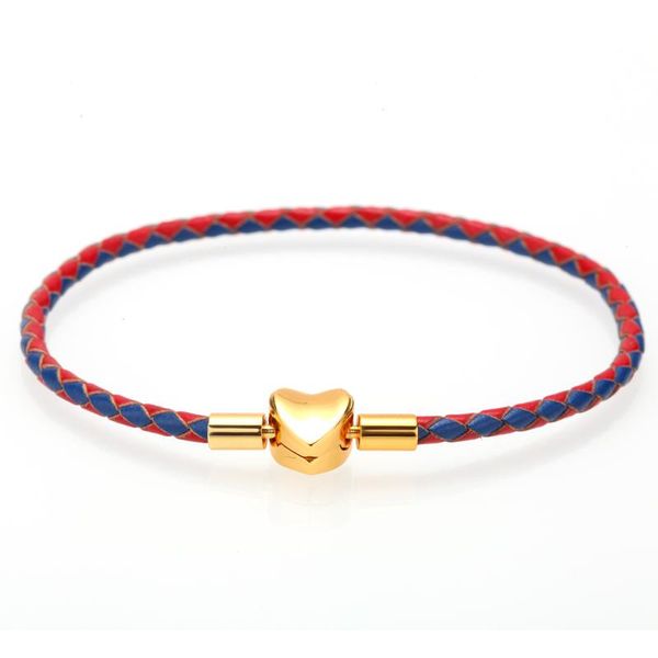 charm bracelets heart bracelet/leather/bracelets for women men handmade contrast color braided leather with clasp bracelet valentine's, Golden;silver
charm bracelets heart bracelet/leather/bracelets for women men handmade contrast color braided leather with clasp bracelet valentine's, Golden;silver