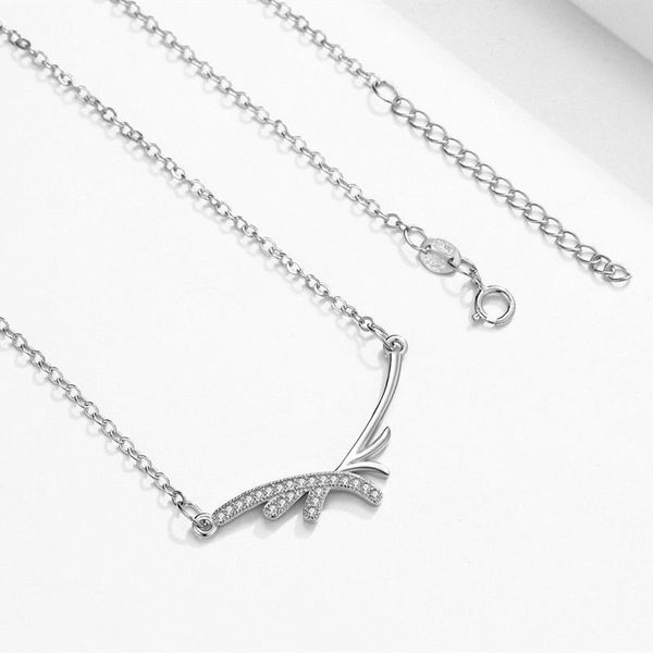sodrov 925 sterling silver antlers chain necklace trendy elegant romantic fine jewelry for women necklace 925 silver
sodrov 925 sterling silver antlers chain necklace trendy elegant romantic fine jewelry for women necklace 925 silver