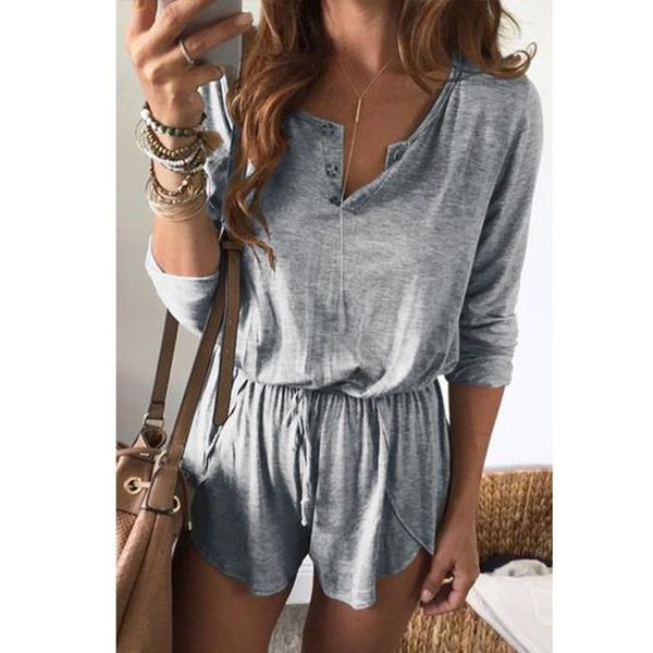 women's jumpsuits & rompers summer v-neck bandage loose 2021 solid long sleeve short lace up female casual overalls, Black;white
women's jumpsuits & rompers summer v-neck bandage loose 2021 solid long sleeve short lace up female casual overalls, Black;white