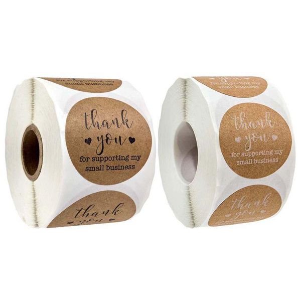 gift wrap 500pcs thank you for supporting my business kraft stickers seal label scrapbook
gift wrap 500pcs thank you for supporting my business kraft stickers seal label scrapbook