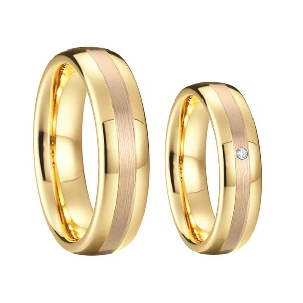 wedding rings never fade tungsten carbide ring jewelry lover's alliance couple for men and women anniversary gift, Slivery;golden
wedding rings never fade tungsten carbide ring jewelry lover's alliance couple for men and women anniversary gift, Slivery;golden