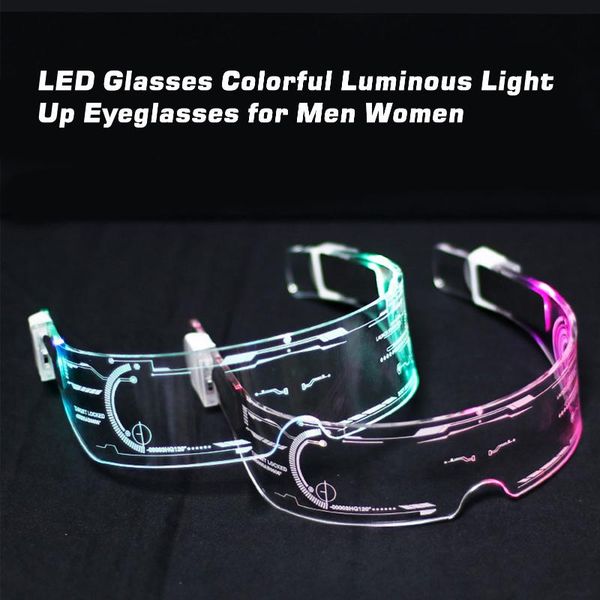 party decoration led glasses colorful luminous light up eyeglasses halloween bar music festival acrylic for men women gift 
party decoration led glasses colorful luminous light up eyeglasses halloween bar music festival acrylic for men women gift