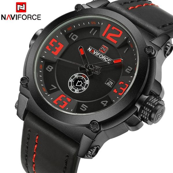 wristwatches naviforce men sports watches men's army military leather quartz watch male waterproof clock relogio masculino, Slivery;brown
wristwatches naviforce men sports watches men's army military leather quartz watch male waterproof clock relogio masculino, Slivery;brown