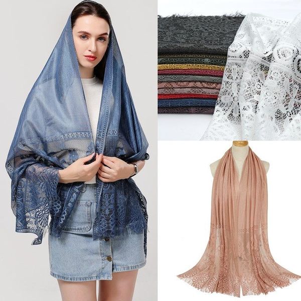 lace patchwork women malaysian scarf wrap muslim hijab headscarf summer islamic long shawl wj0024, Blue;gray
lace patchwork women malaysian scarf wrap muslim hijab headscarf summer islamic long shawl wj0024, Blue;gray