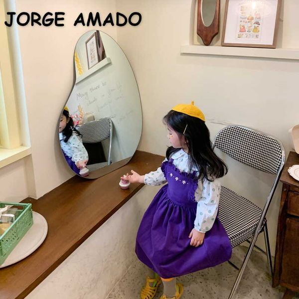 spring korean style girls shirts long sleeves dot peter pan collar princess blouses children clothing e699 210610, White;black
spring korean style girls shirts long sleeves dot peter pan collar princess blouses children clothing e699 210610, White;black