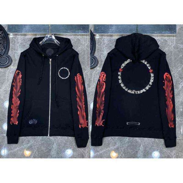 designer luxury classic fashion hoodies mens zipper ch horseshoe sanskrit cross print pullover hooded sweatshirts sweater woman loose jackts, Black
designer luxury classic fashion hoodies mens zipper ch horseshoe sanskrit cross print pullover hooded sweatshirts sweater woman loose jackts, Black
