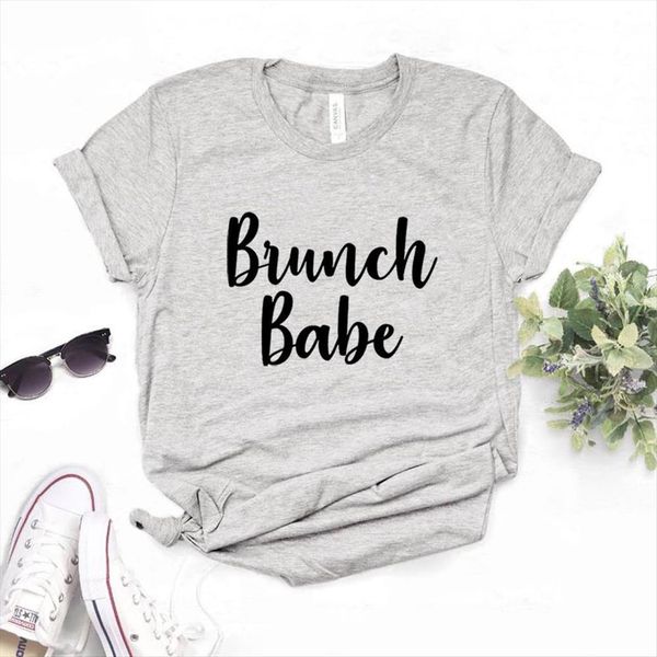 brunch babe letters print women t shirt short sleeve o neck loose ladies causal tee, White
brunch babe letters print women t shirt short sleeve o neck loose ladies causal tee, White