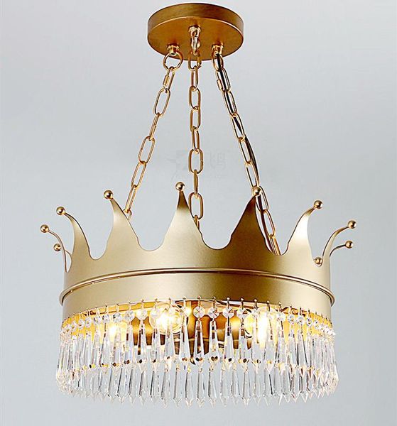pendant lamps nordic crown creative crystal chandelier living room corridor children's bedroom american country led golden
pendant lamps nordic crown creative crystal chandelier living room corridor children's bedroom american country led golden