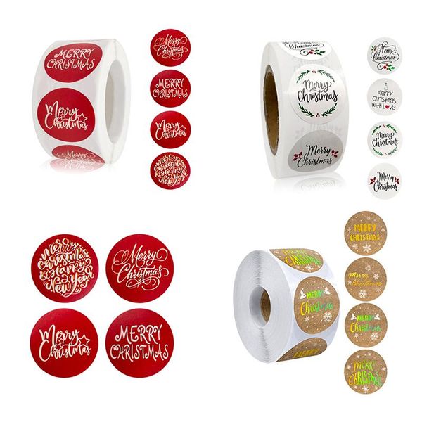 gift wrap 500pcs/roll merry christmas color bronzing decoration stickers thank you label baking biscuit box for cake shop
gift wrap 500pcs/roll merry christmas color bronzing decoration stickers thank you label baking biscuit box for cake shop