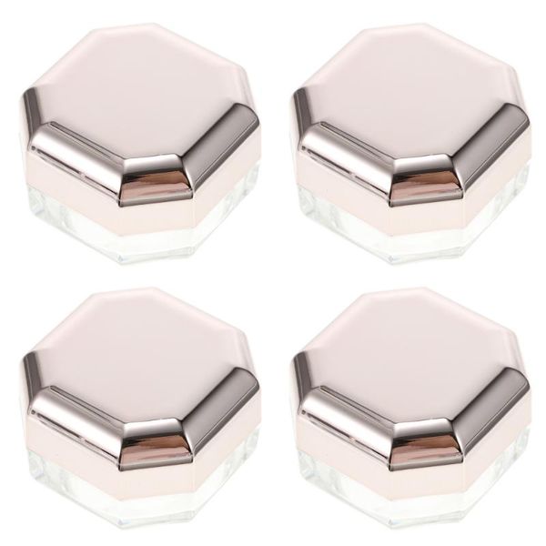 storage bottles & jars 4pcs octagonal portable loose powder containers makeup boxes (rose gold)
storage bottles & jars 4pcs octagonal portable loose powder containers makeup boxes (rose gold)