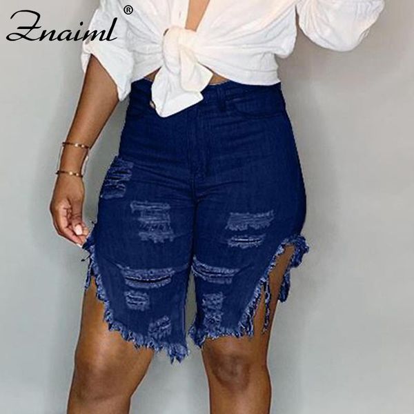 women's jeans znaiml plus size summer women mid waist skinny knee length hole ripped denim capri slim streetwear stretch casual pants, Blue
women's jeans znaiml plus size summer women mid waist skinny knee length hole ripped denim capri slim streetwear stretch casual pants, Blue