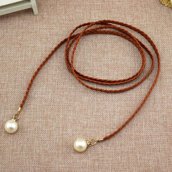 belts women fashion knotted waist chain dress woven rope female decorative pearl belt endq, Black;brown
belts women fashion knotted waist chain dress woven rope female decorative pearl belt endq, Black;brown