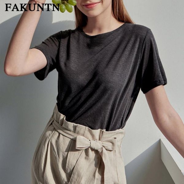 women's t-shirt basic short sleeve linen cotton tshirts female 2021 summer women o-neck solid color casual breathable tee, White
women's t-shirt basic short sleeve linen cotton tshirts female 2021 summer women o-neck solid color casual breathable tee, White