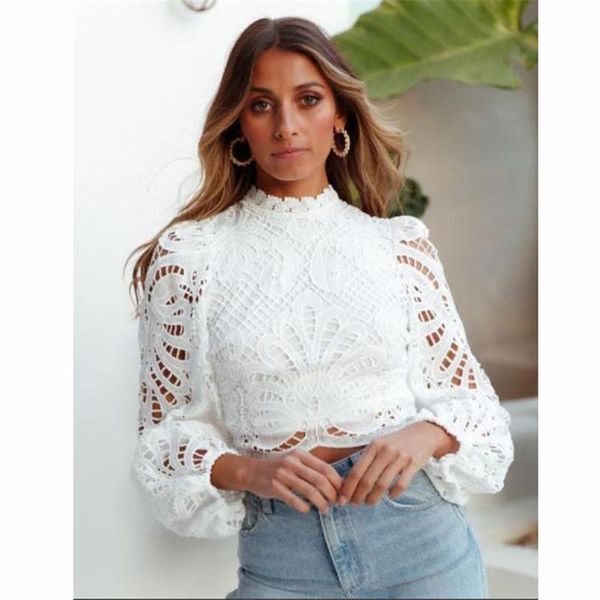 women's blouses & shirts long sleeve lace casual crochet hollow out turtleneck blouse solid color for dating, White
women's blouses & shirts long sleeve lace casual crochet hollow out turtleneck blouse solid color for dating, White
