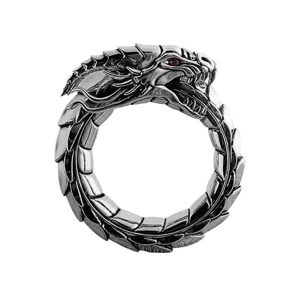 cluster rings gothic vintage jewelry ring for men 2021 trend men's man bague femme dragon nidhogg punk metal finger women gift, Golden;silver
cluster rings gothic vintage jewelry ring for men 2021 trend men's man bague femme dragon nidhogg punk metal finger women gift, Golden;silver