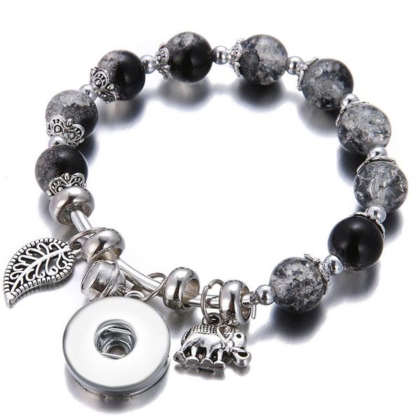 charm bracelets beauty colorful transparent crack beads elastic snap fit 18mm buttons jewelry wholesale ab0075, Golden;silver
charm bracelets beauty colorful transparent crack beads elastic snap fit 18mm buttons jewelry wholesale ab0075, Golden;silver