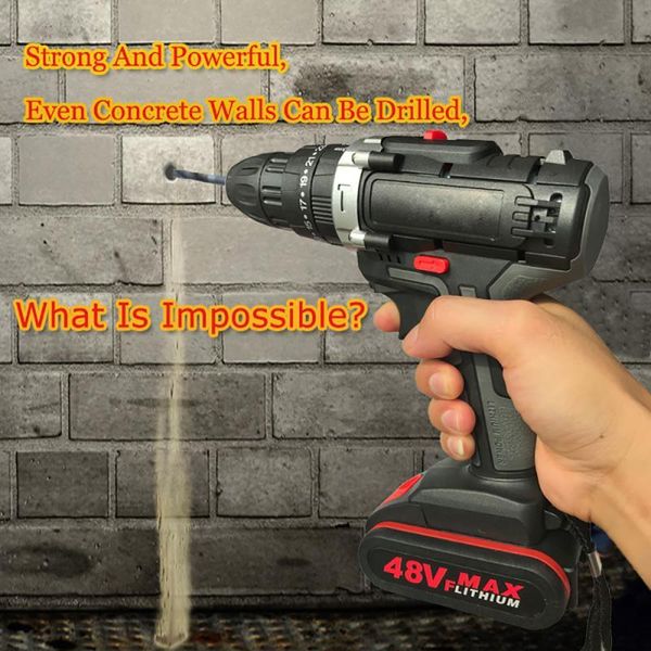 professiona electric drills 48vf drill impact cordless screwdriver lithium battery wrench wireless 21v for home
professiona electric drills 48vf drill impact cordless screwdriver lithium battery wrench wireless 21v for home