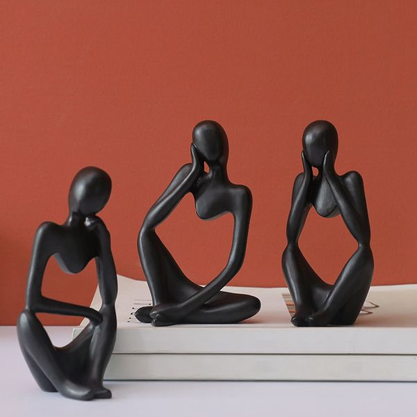 3pcs resin thinker figurine novelty crafts thinking man sculpture home office shelf tablestatues birthday gifts modern bookcase
3pcs resin thinker figurine novelty crafts thinking man sculpture home office shelf tablestatues birthday gifts modern bookcase