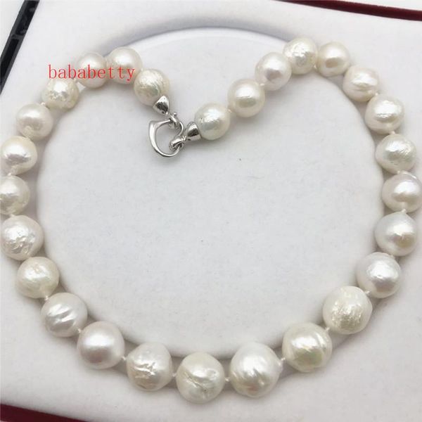 chains gorgeous 11-15mm luster natural furrow kasumi pearl necklace 18", Silver
chains gorgeous 11-15mm luster natural furrow kasumi pearl necklace 18", Silver