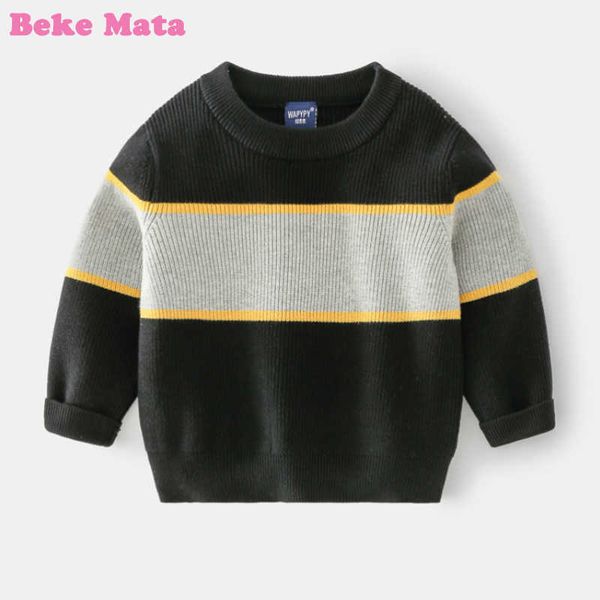 2021 winter patchwork knitted cotton kids sweater for boys long sleeve toddler boy clothes pullover warm children clothing 2-7y y1024, Blue
2021 winter patchwork knitted cotton kids sweater for boys long sleeve toddler boy clothes pullover warm children clothing 2-7y y1024, Blue