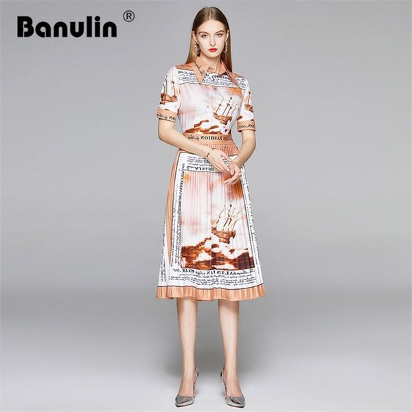 banulin summer designer runway shirt dress women short sleeve letter pattern printed vintage high waist pleated 210603, Black;gray
banulin summer designer runway shirt dress women short sleeve letter pattern printed vintage high waist pleated 210603, Black;gray