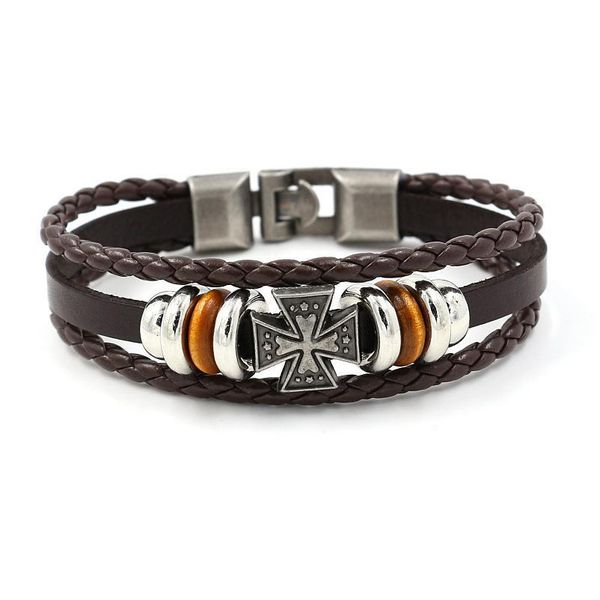 religious retro ornament alloy cross leather bracelet multi-layer beaded men's leather bracelet religio jllpad
religious retro ornament alloy cross leather bracelet multi-layer beaded men's leather bracelet religio jllpad