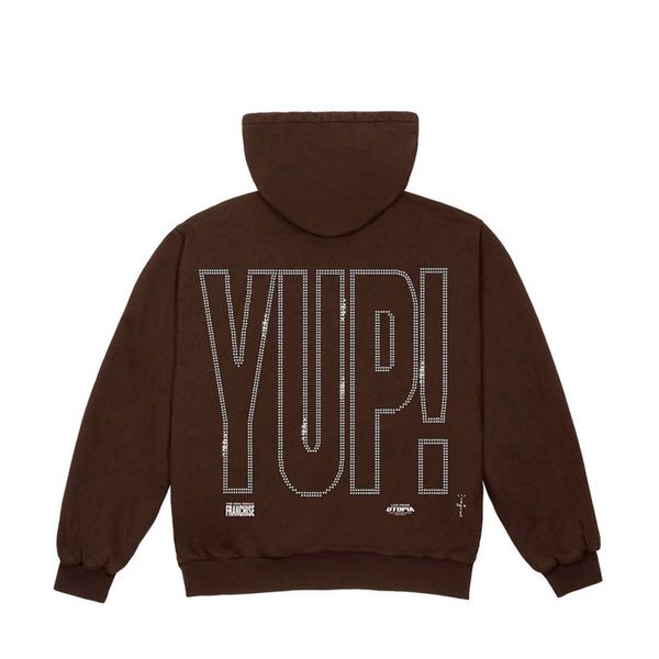 2021 new brown cardigan travis scott franchise yup hoodie women men cactus jack pullover hooded harajuku clothes vuov, Black
2021 new brown cardigan travis scott franchise yup hoodie women men cactus jack pullover hooded harajuku clothes vuov, Black
