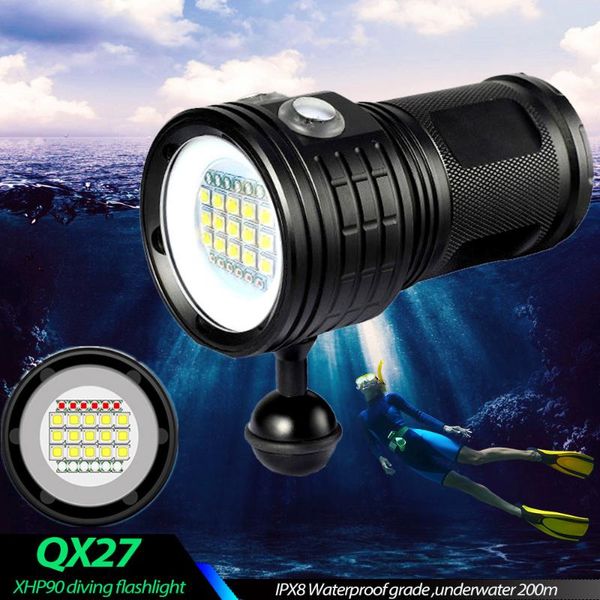 flashlights torches 60000lumens professional diving l2 portable scuba dive torch 200m underwater ipx8 waterproof 4*18650 lamp
flashlights torches 60000lumens professional diving l2 portable scuba dive torch 200m underwater ipx8 waterproof 4*18650 lamp