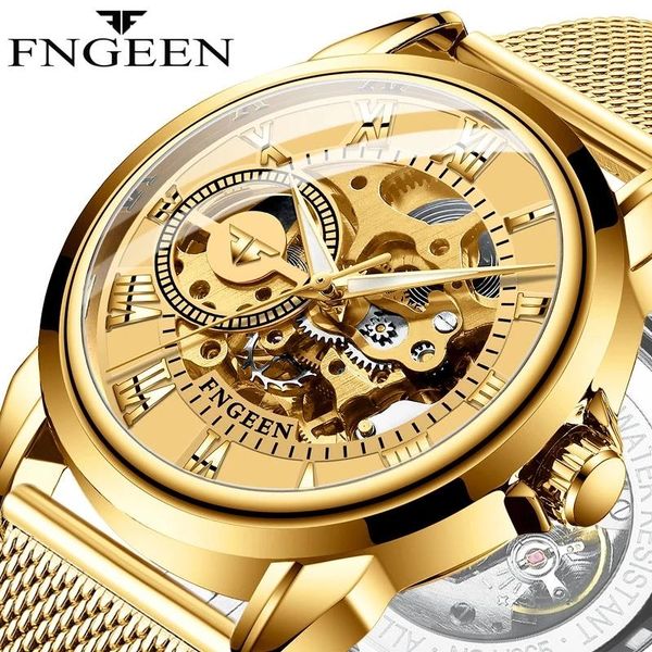 wristwatches mens watches stainless steel strap wristwatch for men gold clock stylish automatic mechanical watch man, Slivery;brown
wristwatches mens watches stainless steel strap wristwatch for men gold clock stylish automatic mechanical watch man, Slivery;brown