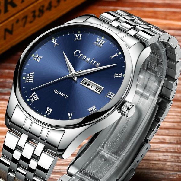 wristwatches mens watches crnai military sports quartz watch men's business leather waterproof chronograph relogio masculin, Slivery;brown
wristwatches mens watches crnai military sports quartz watch men's business leather waterproof chronograph relogio masculin, Slivery;brown