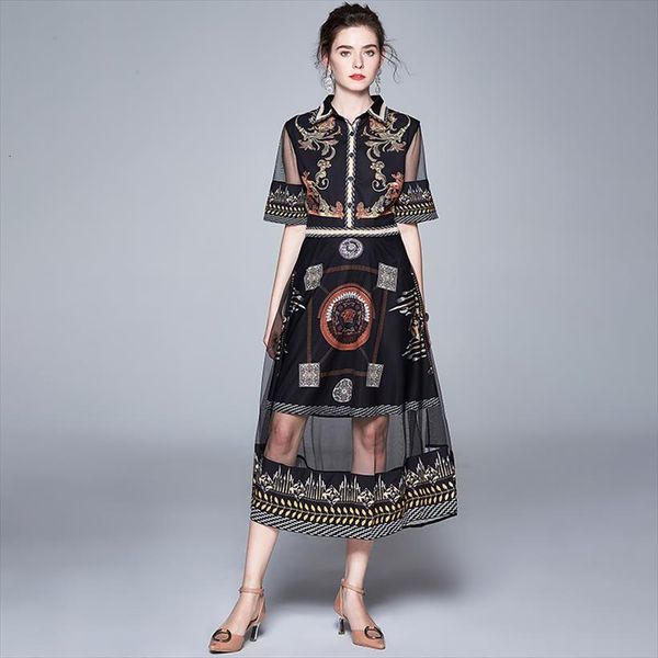 summer vintage 50s 60s womens dress retro with sleeves clothing short sleeve v neck high waist long organza gauze, Black;gray
summer vintage 50s 60s womens dress retro with sleeves clothing short sleeve v neck high waist long organza gauze, Black;gray