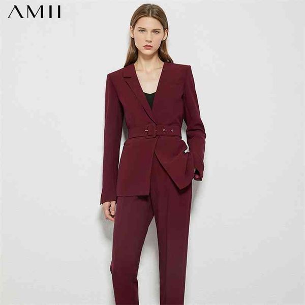 minimalism autumn olstyle suit female fashion solid lapel blazer women high waist straight ankel-length pants 12080057 210527, White 
minimalism autumn olstyle suit female fashion solid lapel blazer women high waist straight ankel-length pants 12080057 210527, White