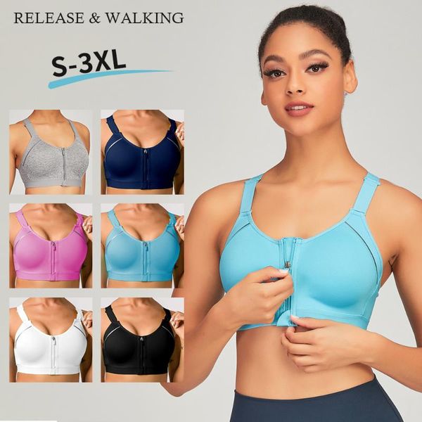 yoga outfit r&w women sports bras high support unning hiit training front zipper vest bra workout underwear sleeveless
yoga outfit r&w women sports bras high support unning hiit training front zipper vest bra workout underwear sleeveless