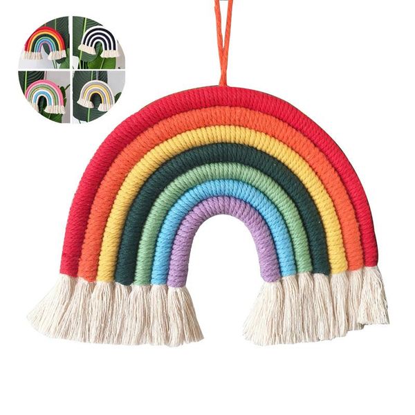 decorative objects & figurines modern home decoration accessories rainbow handmade weaving ornament simple kid room wall decor hanging penda
decorative objects & figurines modern home decoration accessories rainbow handmade weaving ornament simple kid room wall decor hanging penda