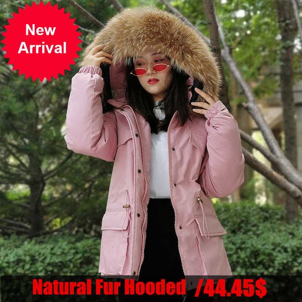 large real fox fur collar long coat winter jacket women plus size down thick parkas warm sash tie up snow outwear, Black
large real fox fur collar long coat winter jacket women plus size down thick parkas warm sash tie up snow outwear, Black