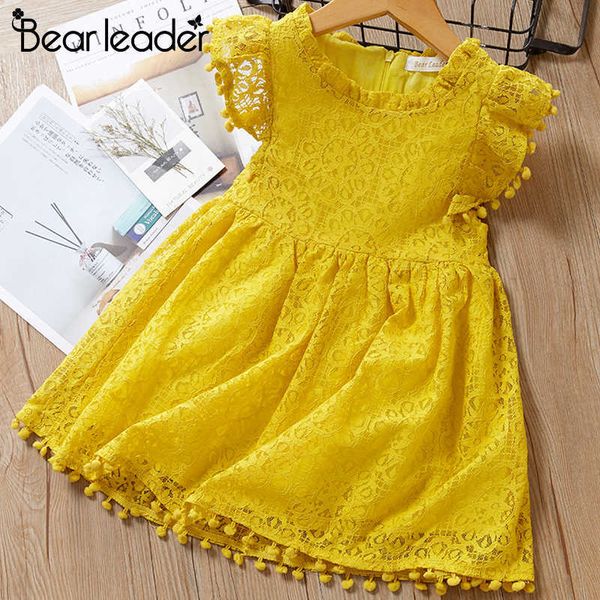 bear leader girls dress brand summer party dress elegant lace girl princess dress cute children kids clothing for 3-7 years 210708, Red;yellow
bear leader girls dress brand summer party dress elegant lace girl princess dress cute children kids clothing for 3-7 years 210708, Red;yellow