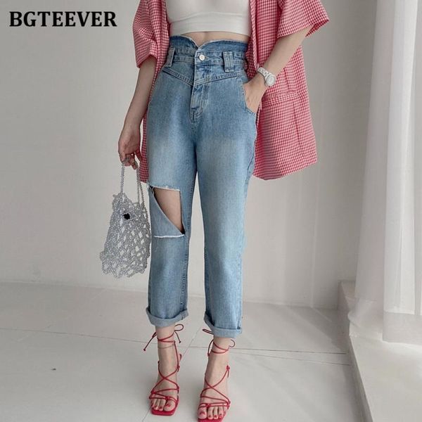 women's jeans bgteever casual high waist single button women ladies streetwear ripped holes harem denim pants 2021 summer female trouse, Blue
women's jeans bgteever casual high waist single button women ladies streetwear ripped holes harem denim pants 2021 summer female trouse, Blue