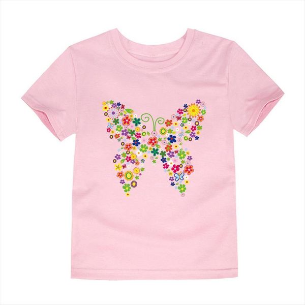 brand short sleeve girls butterfly heat transfer printing t shirts kids animal printed tees for summer 2 14yrs, Blue
brand short sleeve girls butterfly heat transfer printing t shirts kids animal printed tees for summer 2 14yrs, Blue