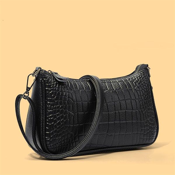 evening bags genuine leather trend women's bag fashion cowhide crocodile pattern zipper shoulder messenger luxury handbags
evening bags genuine leather trend women's bag fashion cowhide crocodile pattern zipper shoulder messenger luxury handbags