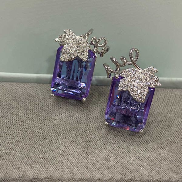 hef jewelry original grape ice ear clip female exaggerated design pierced earrings 925 sterling silver
hef jewelry original grape ice ear clip female exaggerated design pierced earrings 925 sterling silver