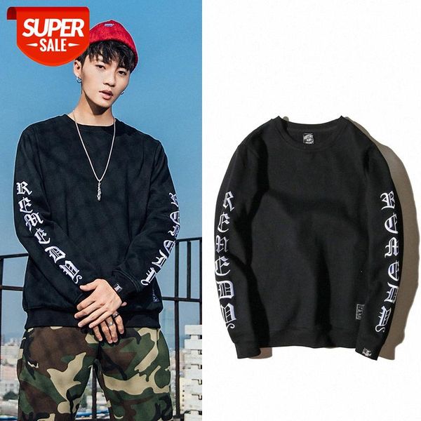autumn and winter tide brand round neck long-sleeved embroidery sweater student loose ulzzang men women plus velvet jacket #bu2h, Black
autumn and winter tide brand round neck long-sleeved embroidery sweater student loose ulzzang men women plus velvet jacket #bu2h, Black