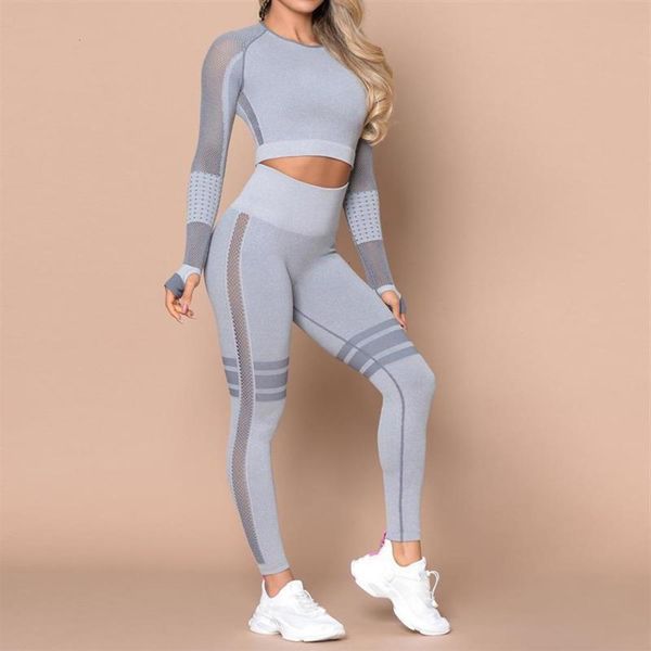 2021seamless high waist open navel long sleeve pants stripe printing hip curling cycling sports yoga suit, Gray
2021seamless high waist open navel long sleeve pants stripe printing hip curling cycling sports yoga suit, Gray