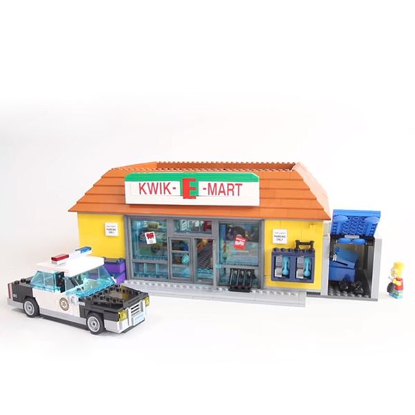 movie & game block series simpsons the kwik-e-mart buildings building blocks 2523pcs bricks toys christmas gift 71016 model kit 
movie & game block series simpsons the kwik-e-mart buildings building blocks 2523pcs bricks toys christmas gift 71016 model kit