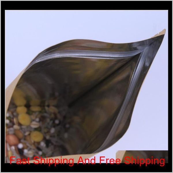 1000pcs zipper brown kraft aluminizing pouch,stand up kraft paper aluminium foil bag resealable zip lock grip seal f qylgip lipper
1000pcs zipper brown kraft aluminizing pouch,stand up kraft paper aluminium foil bag resealable zip lock grip seal f qylgip lipper