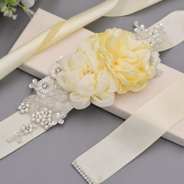 wedding sashes trixy s172 exquisite flower belt for women pearls beaded bridal belts party dress sash elegant maternity, White
wedding sashes trixy s172 exquisite flower belt for women pearls beaded bridal belts party dress sash elegant maternity, White