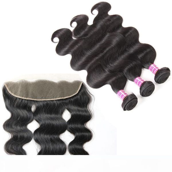 brazilian virgin human hair body wave straight 3 bundles with 13x4 lace frontal ear to ear hair weave closure, Black;brown
brazilian virgin human hair body wave straight 3 bundles with 13x4 lace frontal ear to ear hair weave closure, Black;brown