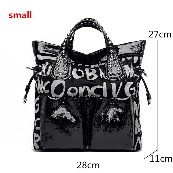 evening bags fashion rivet letter women handbag leather luxury shoulder designer large capacity black messenger bag
evening bags fashion rivet letter women handbag leather luxury shoulder designer large capacity black messenger bag