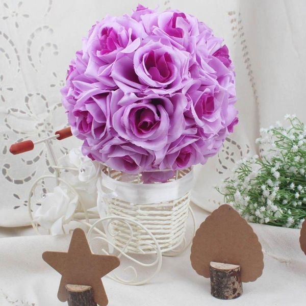 decorative flowers & wreaths simulation encryption wedding rose flower ball artificial arrangement for outdoor party weding decoration purpl
decorative flowers & wreaths simulation encryption wedding rose flower ball artificial arrangement for outdoor party weding decoration purpl