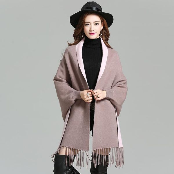 scarves fashion shawl scarf clothes temperament winter tassel bat sleeve knitted cardigan coat spring capes poncho wedding party, Blue;gray
scarves fashion shawl scarf clothes temperament winter tassel bat sleeve knitted cardigan coat spring capes poncho wedding party, Blue;gray